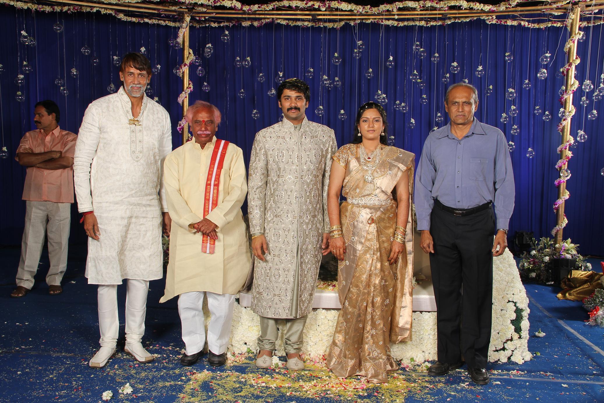 Actor, Producer Ashok Kumars Son Marriage Stills | Picture 30974